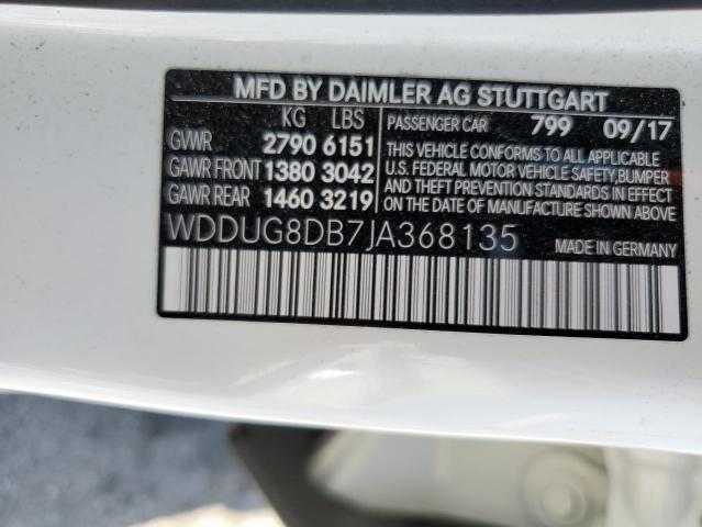 2018 MERCEDES-BENZ S 560 - WDDUG8DB7JA368135