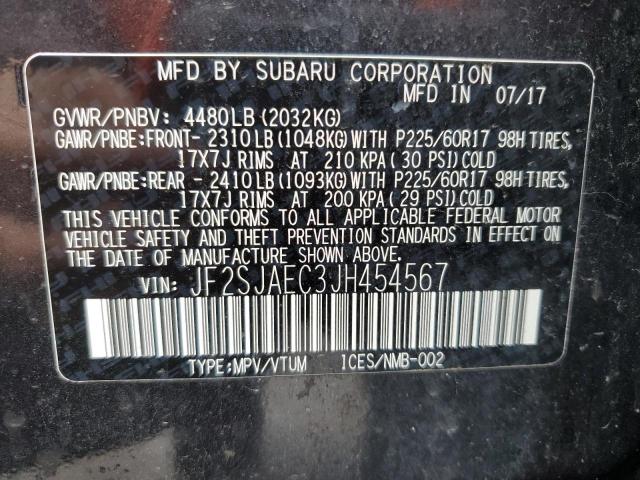 JF2SJAEC3JH454567 Subaru Forester 2.5i Premium