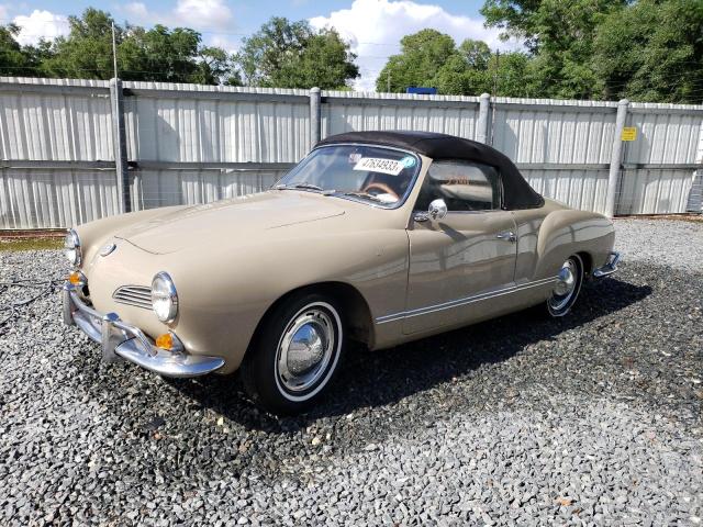 Salvage cars for sale from Copart Ocala, FL: 1965 Volkswagen Karmann Ghia
