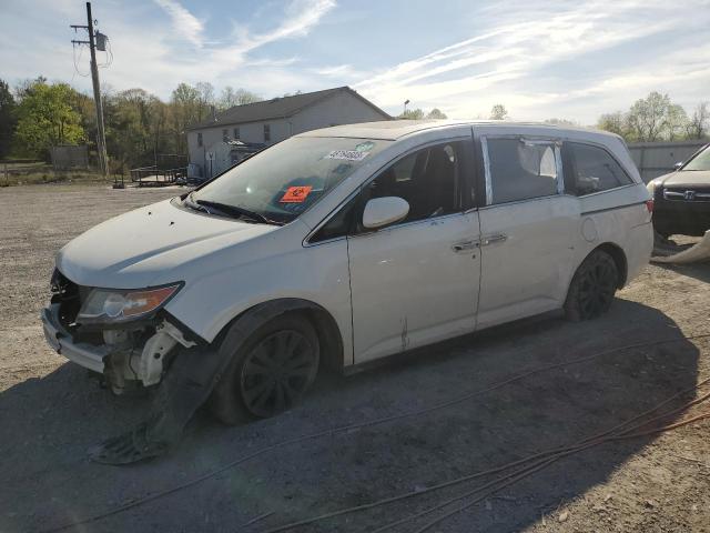 Salvage cars for sale from Copart York Haven, PA: 2014 Honda Odyssey EXL