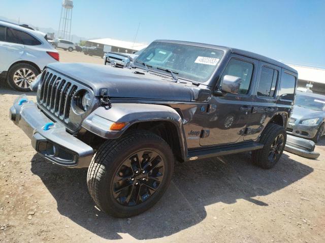 Vehiculos salvage en venta de Copart Phoenix, AZ: 2021 Jeep Wrangler Unlimited Sahara 4XE
