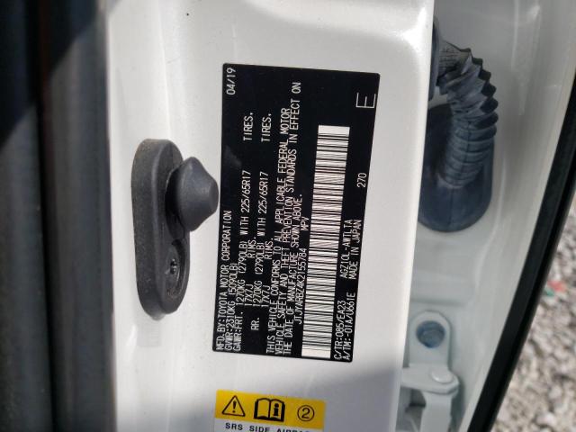 2019 LEXUS NX JTJYARBZ4K2155784
