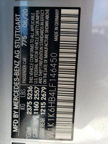 W1K1K6HB4LF146450 Mercedes-Benz E 450