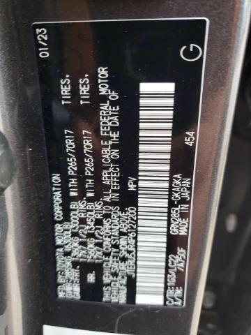 2023 TOYOTA 4RUNNER SE - JTERU5JR4P6127200