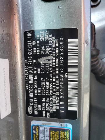 5XYPG4A55JG358590 KIA SORENTO LX