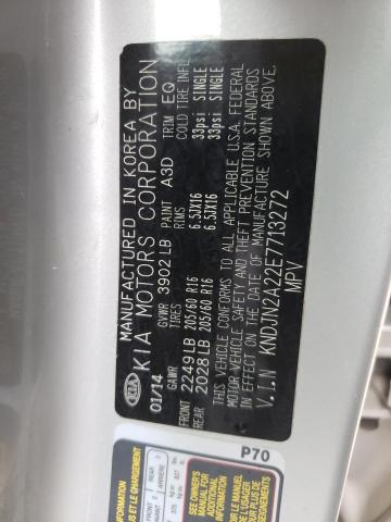 KNDJN2A22E7713272 KIA Soul