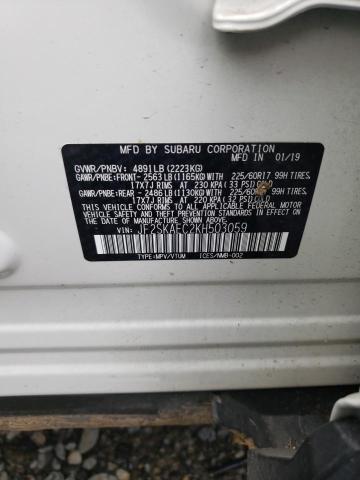 JF2SKAEC2KH503059 Subaru Forester Premium