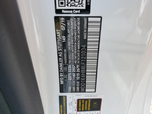 WDD1K6HB8LF121034 Mercedes-Benz E 450