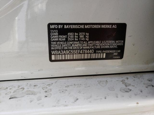 WBA3A9C55EF478440 BMW 335 I