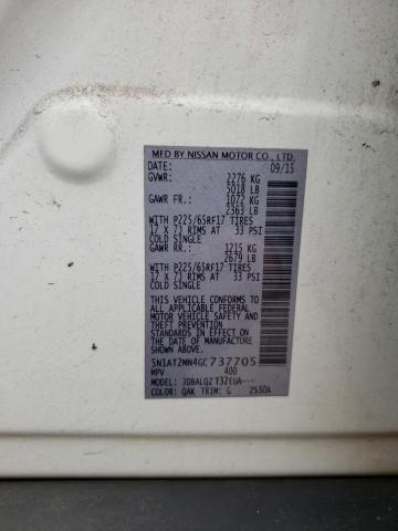 5N1AT2MN4GC737705 Nissan ROGUE S