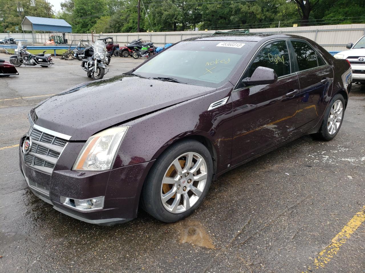 1G6DP57V180113997 2008 Cadillac Cts Hi Feature V6