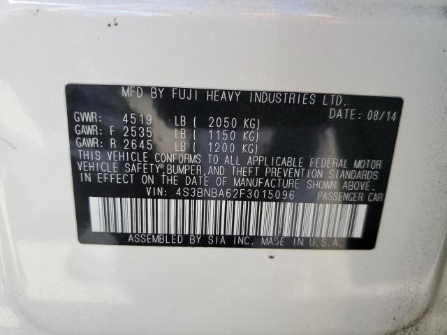 4S3BNBA62F3015096 Subaru Legacy 2.5i
