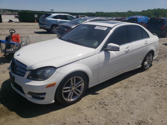 Mercedes-Benz C-Class salvage cars for sale: 2013 Mercedes-Benz C 250