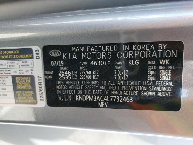 KNDPM3AC4L7732463 KIA Sportage Lx