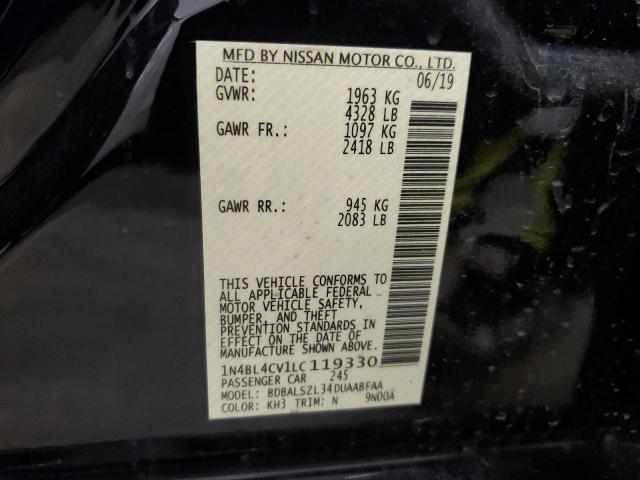 1N4BL4CV1LC119330 Nissan ALTIMA SR