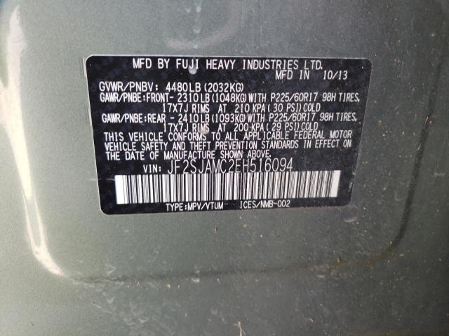 JF2SJAMC2EH516094 Subaru Forester 2.5i Touring