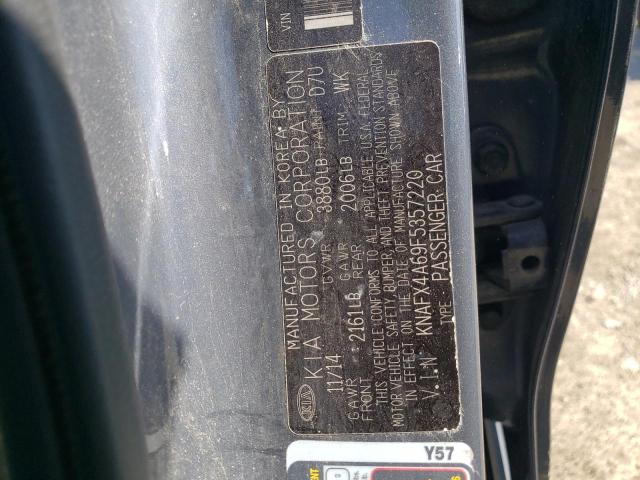 KNAFX4A69F5357220 KIA FORTE LX