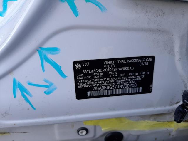WBA8B9G57JNV00208 BMW 330 I
