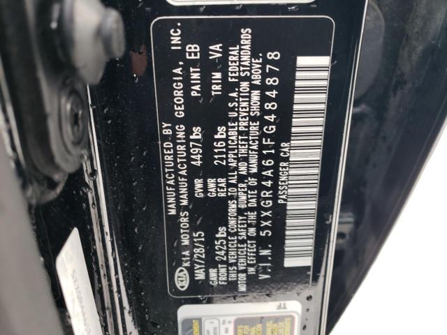 5XXGR4A61FG484878 KIA OPTIMA SX
