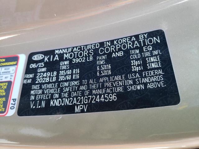 KNDJN2A21G7244596 KIA Soul
