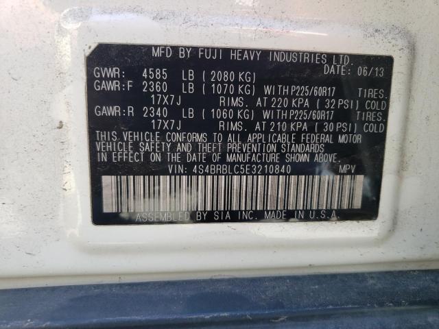 4S4BRBLC5E3210840 Subaru Outback 2.5i Limited