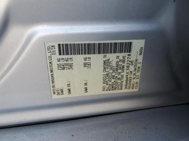 1N4AA6AP4JC382278 Nissan Maxima 3.5s