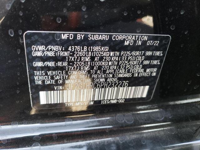 JF2GTHRC6PH232276 Subaru Crosstrek Sport