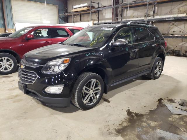 Salvage cars for sale from Copart Eldridge, IA: 2017 Chevrolet Equinox Premier