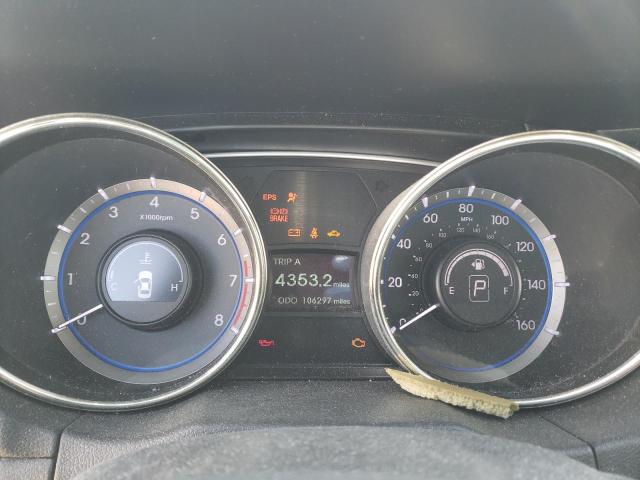 VIN: 5NPEC4AC6CH385665 Auction: COPART Lot: 48732133 Location: UT - OGDEN 5NPEC4AC6CH385665 HYUNDAI SONATA 2012 WHITE Photo 9
