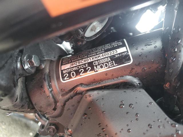 2022 HONDA CB1000 RA JH2SC801XNK400223