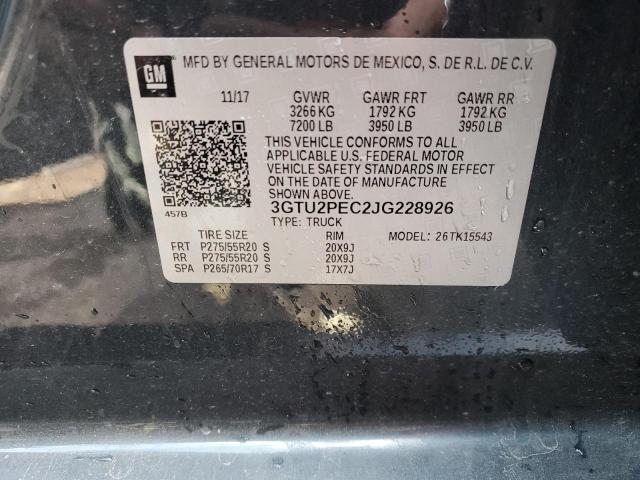 3GTU2PEC2JG228926 GMC Sierra K1500 Denali