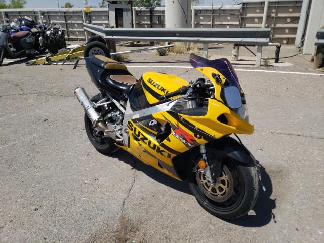 Salvage cars for sale from Copart Anthony, TX: 2002 Suzuki GSX-R750