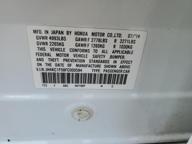 2015 ACURA RLX TECH - JH4KC1F58FC000584