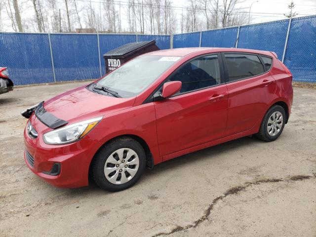 Salvage cars for sale from Copart Atlantic Canada Auction, NB: 2015 Hyundai Accent GS