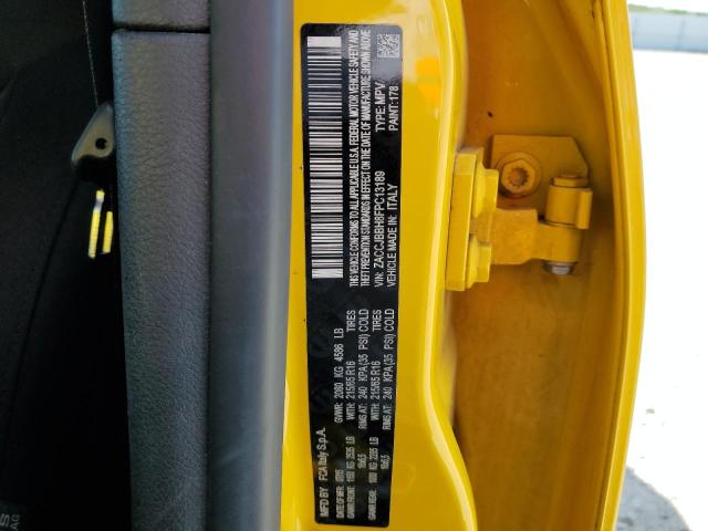 ZACCJBBH8FPC13189 Jeep Renegade Latitude