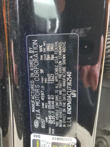 KNDPM3AC1J7362540 KIA Sportage Lx