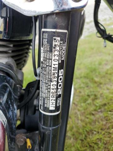 2005 HONDA VT750 CA JH2RC50365M103355