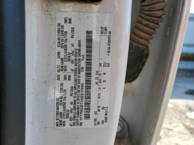 1FT7W2BTXHEE17043 Ford F250 Super Duty