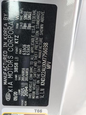 KNDJ22AUXM7756038 KIA SOUL LX