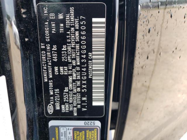 5XXGU4L34GG066057 KIA OPTIMA EX