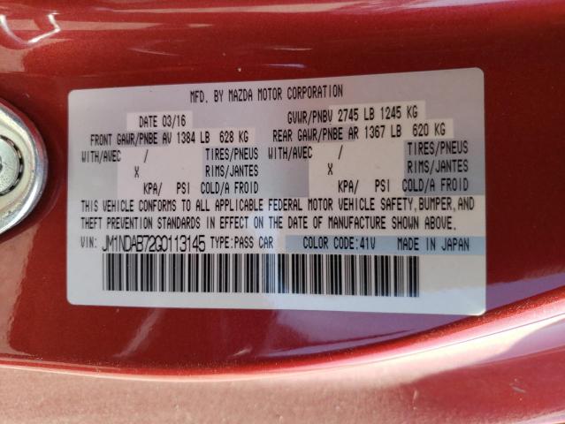 JM1NDAB72G0113145 Mazda Mx-5 Miata Sport