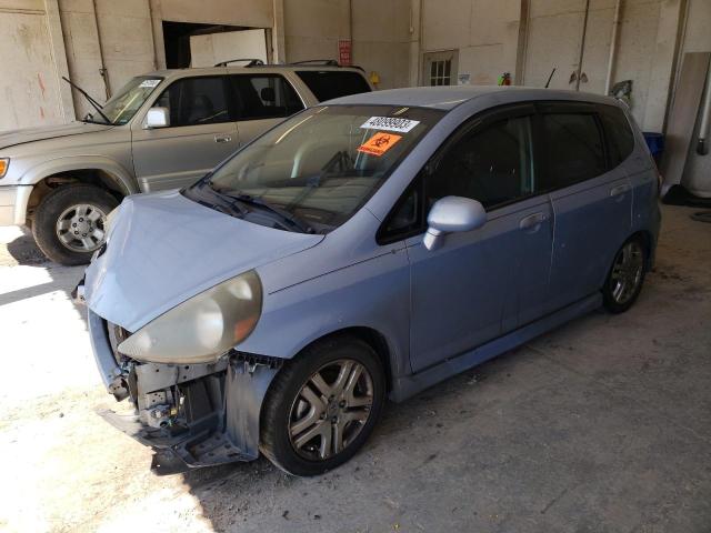 Salvage cars for sale from Copart Madisonville, TN: 2008 Honda FIT Sport