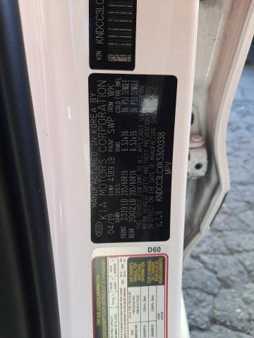 KNDCC3LCXK5300338 KIA NIRO EX
