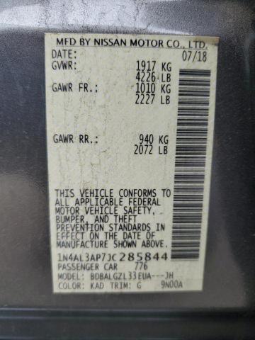 1N4AL3AP7JC285844 Nissan ALTIMA 2.5
