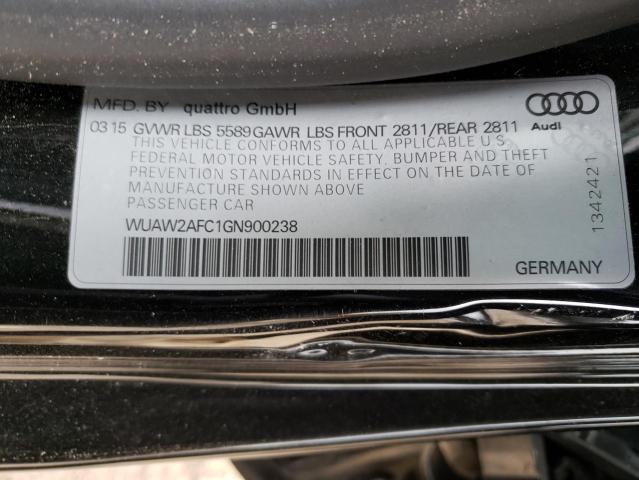 2016 AUDI RS7 WUAW2AFC1GN900238