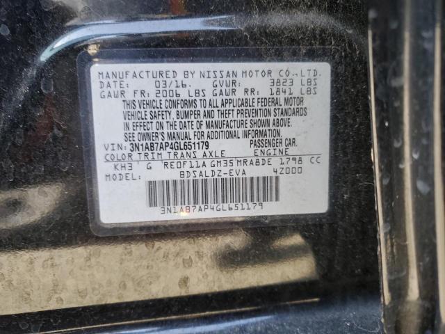3N1AB7AP4GL651179 Nissan SENTRA S