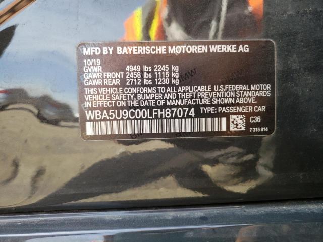 2020 BMW M340XI - WBA5U9C00LFH87074
