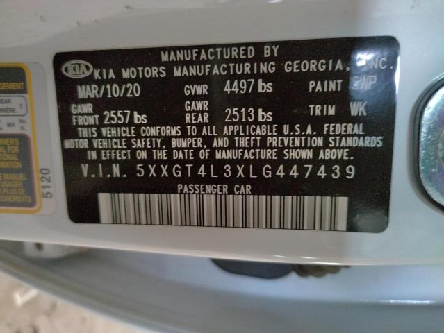 5XXGT4L3XLG447439 KIA Optima Lx