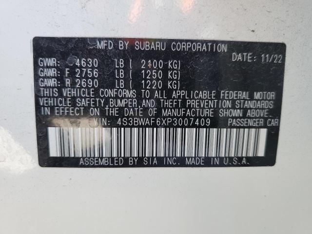 4S3BWAF6XP3007409 Subaru Legacy Premium