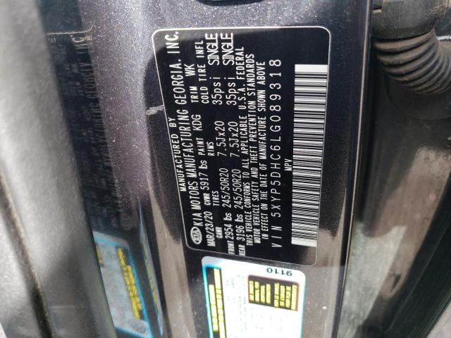 5XYP5DHC6LG089318 KIA Telluride Sx